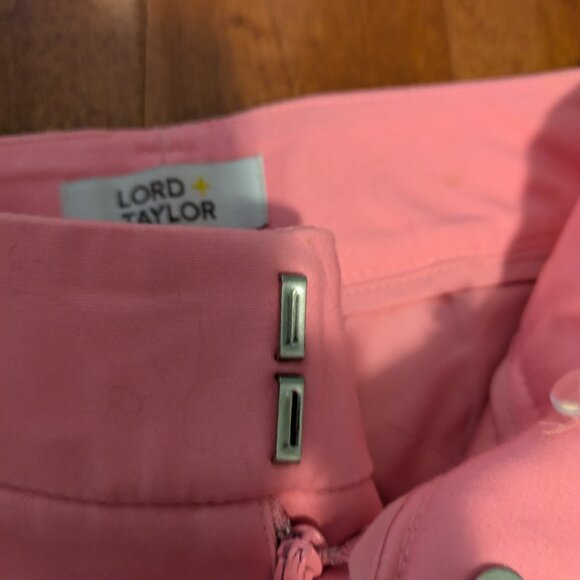 Lord and Taylor pink trousers NWOT - Picture 3 of 5